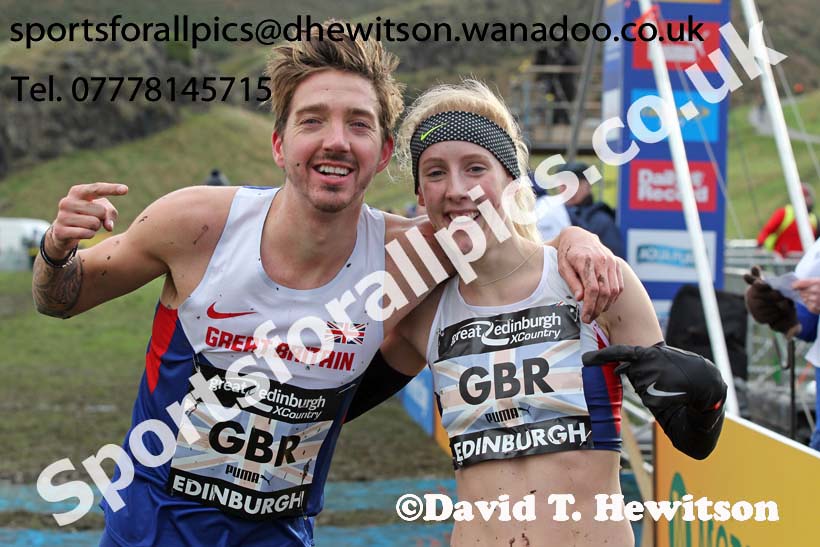 International Mixed Relays, Morrisons Great Edinburgh Cross Country. Photo: David T. Hewitson/Sports for All Pics